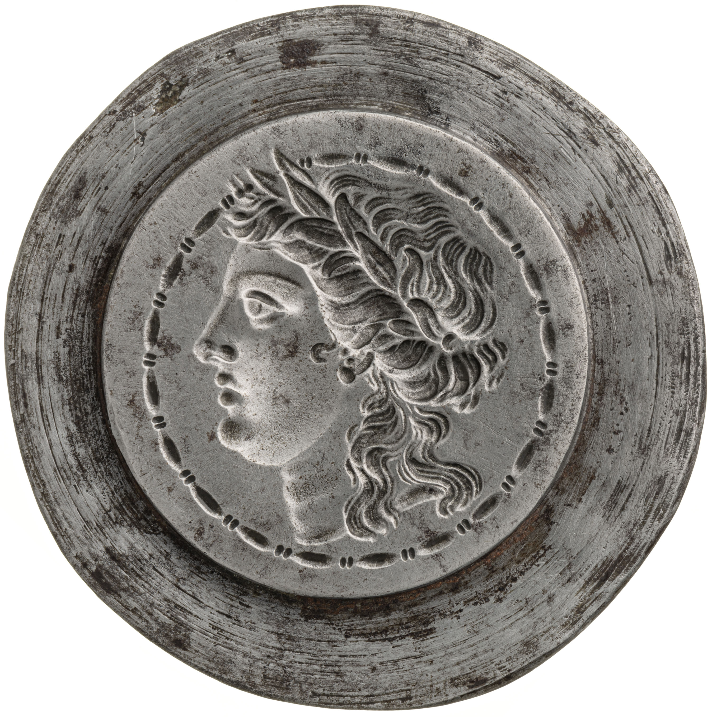 HOUGHTON Seleucid Coins (part 2) 1401 Antiochus IV obverse, Laureate head of Apollo right