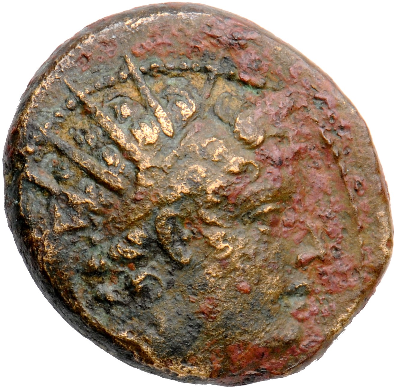 HOUGHTON Seleucid Coins (part 2) 1416 Antiochus IV obverse, Radiate, diademed head of Antiochus IV right