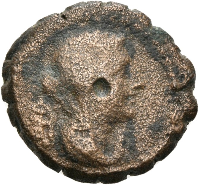 HOUGHTON Seleucid Coins (part 2) 1477.2d Antiochus IV obverse, Veiled, diademed bust of Laodice IV right