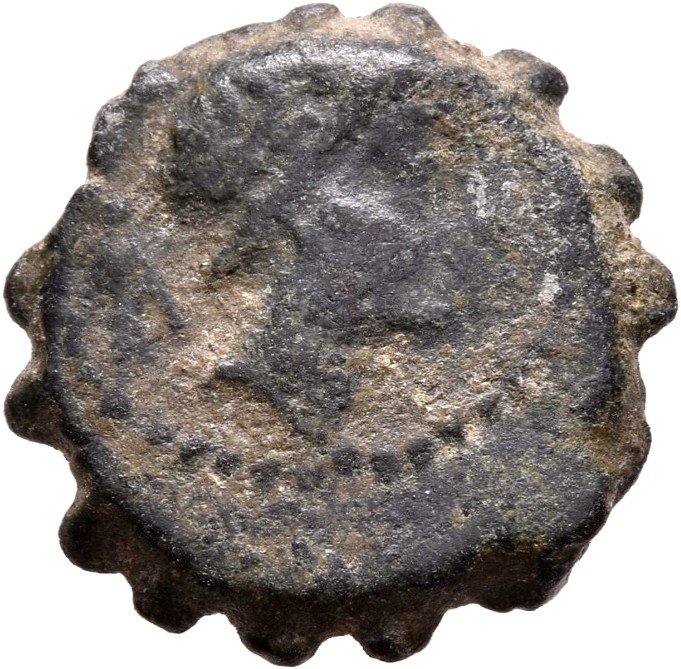 HOUGHTON Seleucid Coins (part 2) 1478.1 Antiochus IV obverse, Laureate head of Apollo right