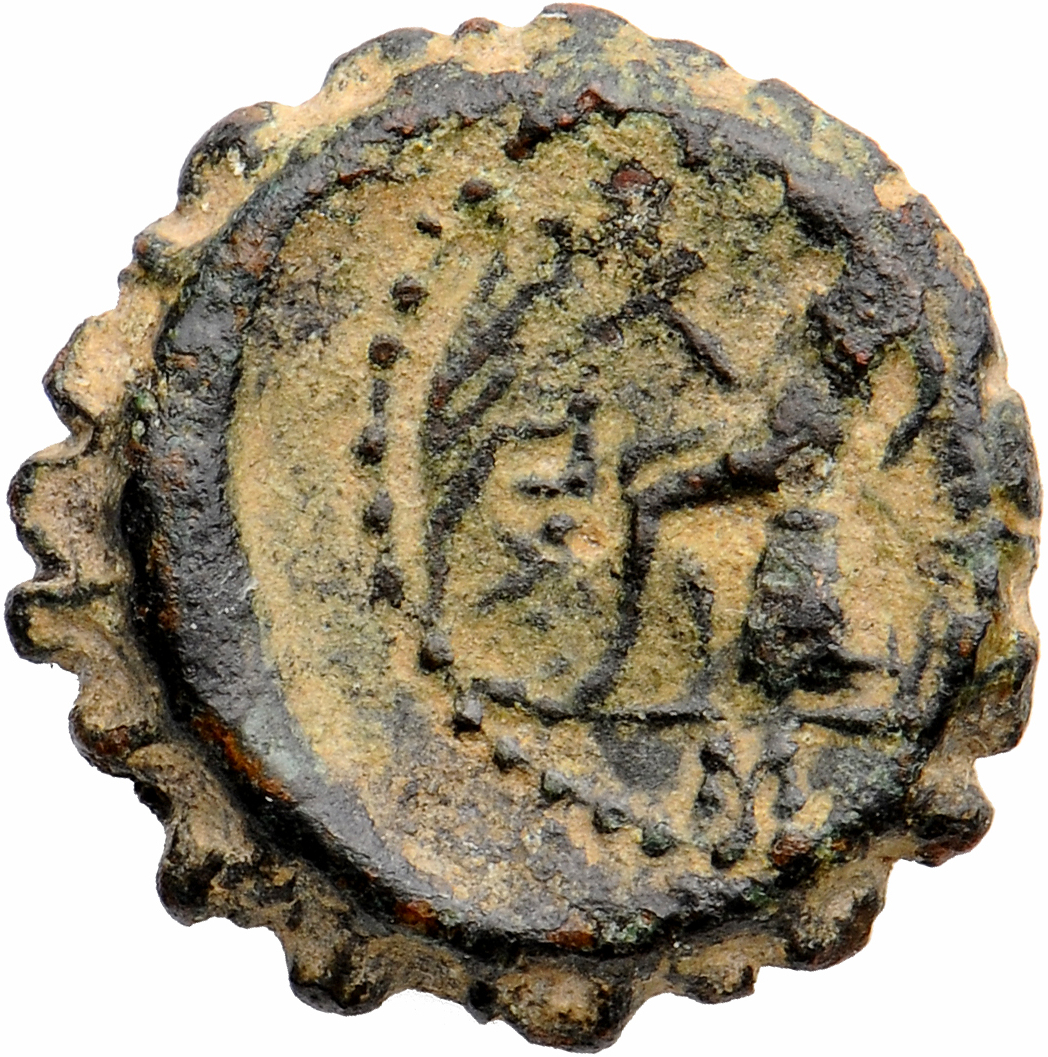 HOUGHTON Seleucid Coins (part 2) 1478.1 Antiochus IV reverse, Apollo seated left on omphalos, testing arrow and resting le...