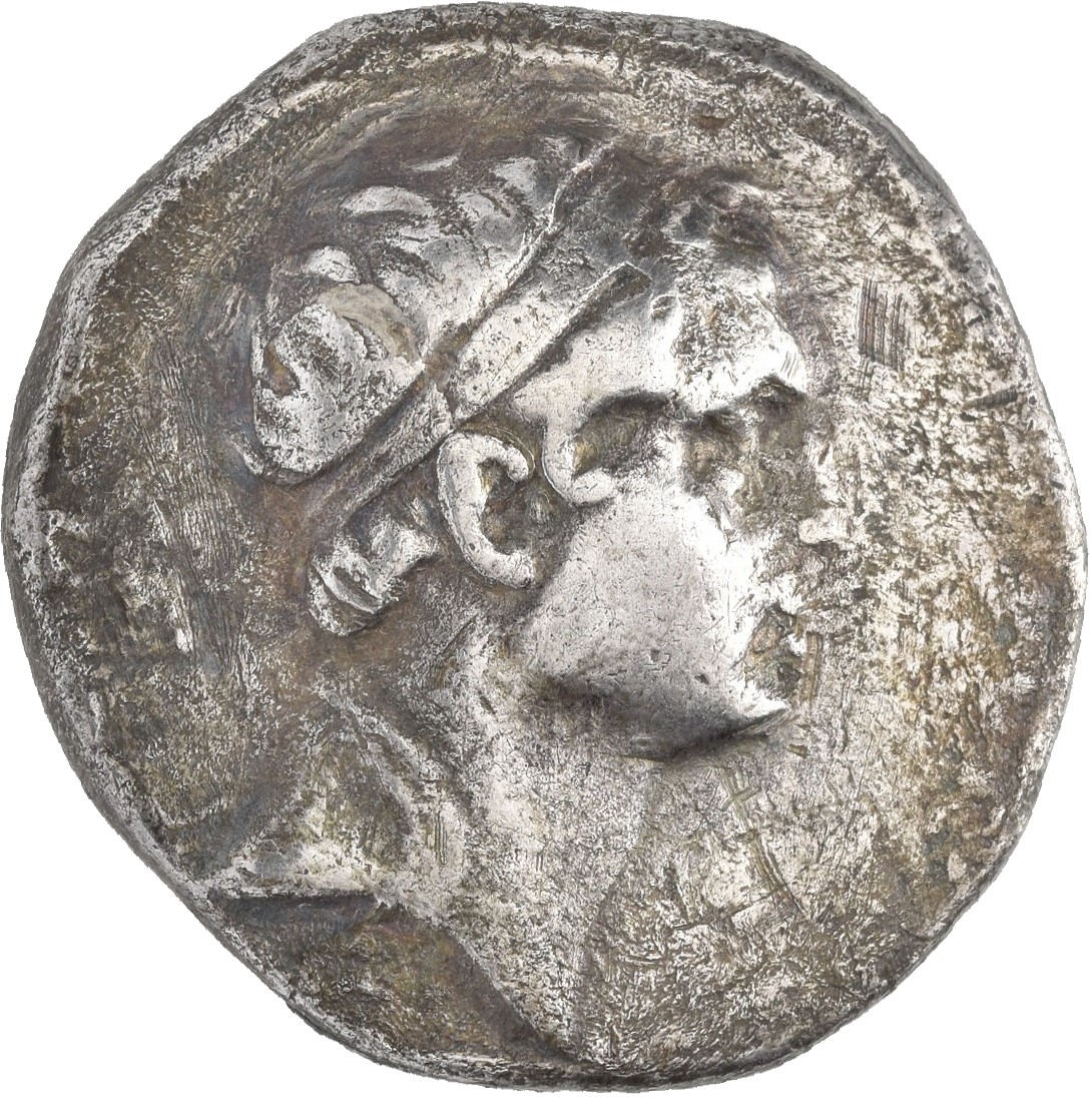 HOUGHTON Seleucid Coins (part 2) 1539 Antiochus IV obverse, Diademed head of Antiochus IV right