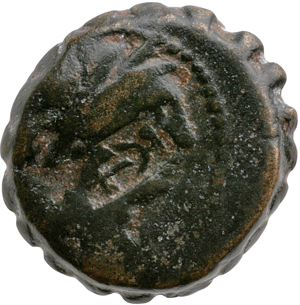 HOUGHTON Seleucid Coins (part 2) 1645 Demetrius I Soter obverse, Draped bust of Artemis right, wearing stephane, bow and q...