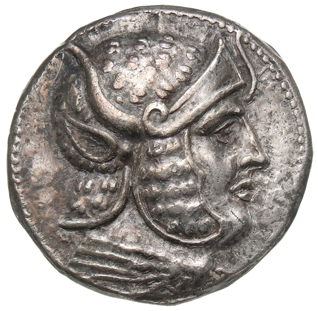HOUGHTON Seleucid Coins (part 1) 173.4 Seleucus I obverse, Head of hero right (assimilating Seleucus, Alexander, and Diony...
