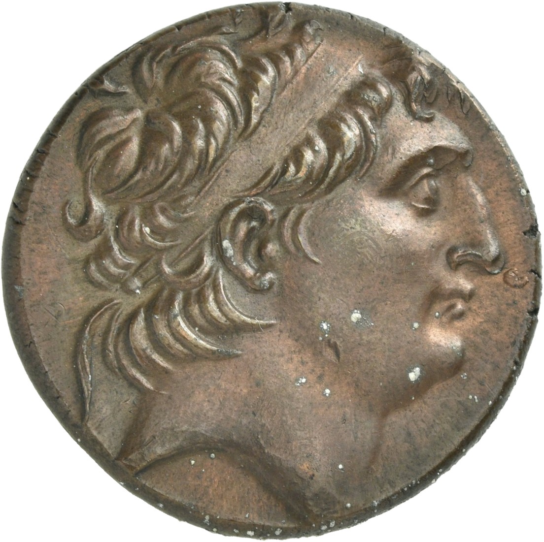 HOUGHTON Seleucid Coins (part 2) 2061.1h Antiochus VII obverse, Diademed head of Antiochus VII right