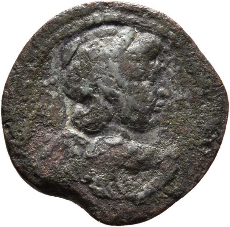 HOUGHTON Seleucid Coins (part 2) 2067 Antiochus VII obverse, Winged bust of Eros right