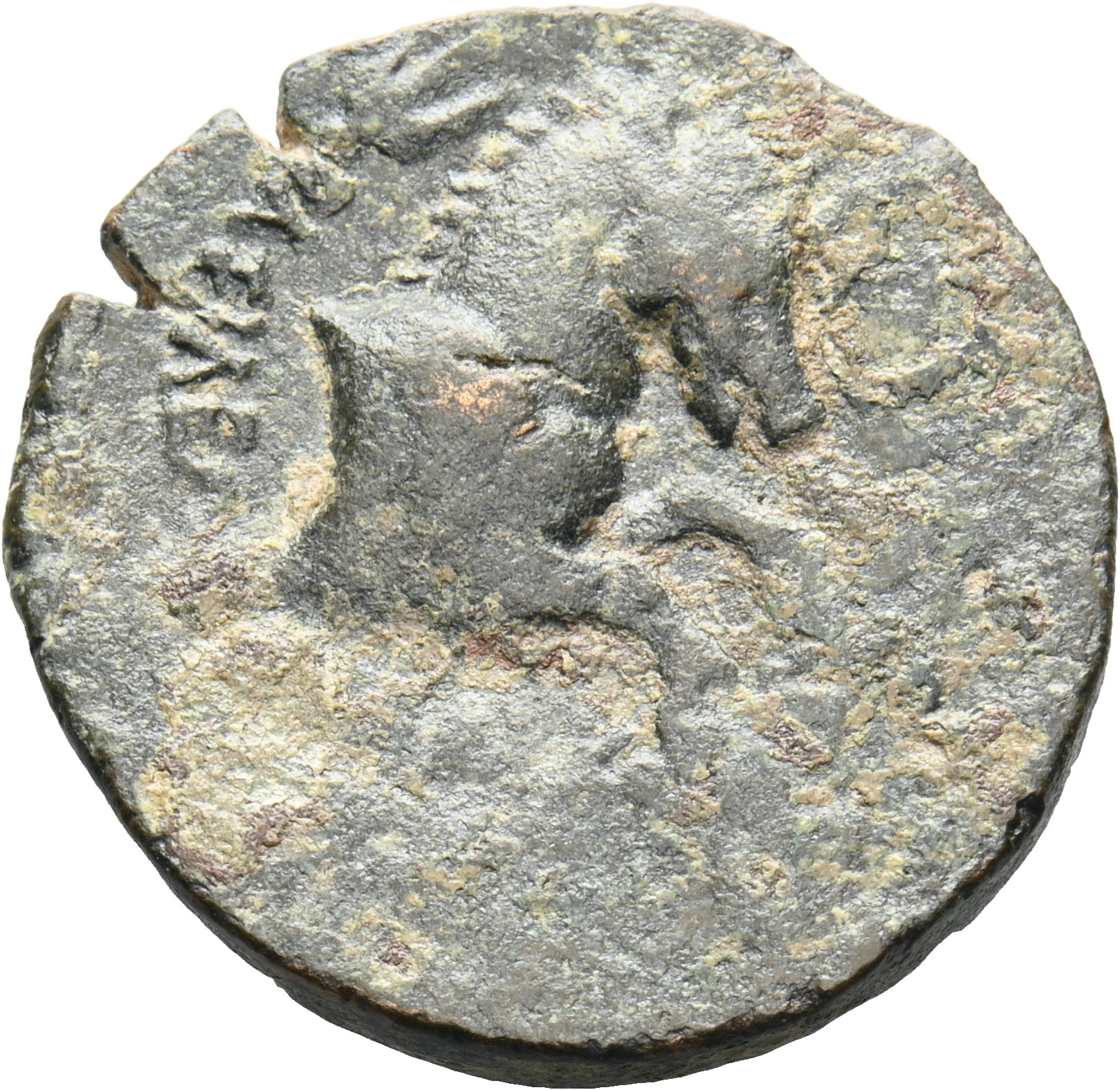 HOUGHTON Seleucid Coins (part 1) 269.1 Seleucus I reverse, Head of Dioscurus right, wearing pileus