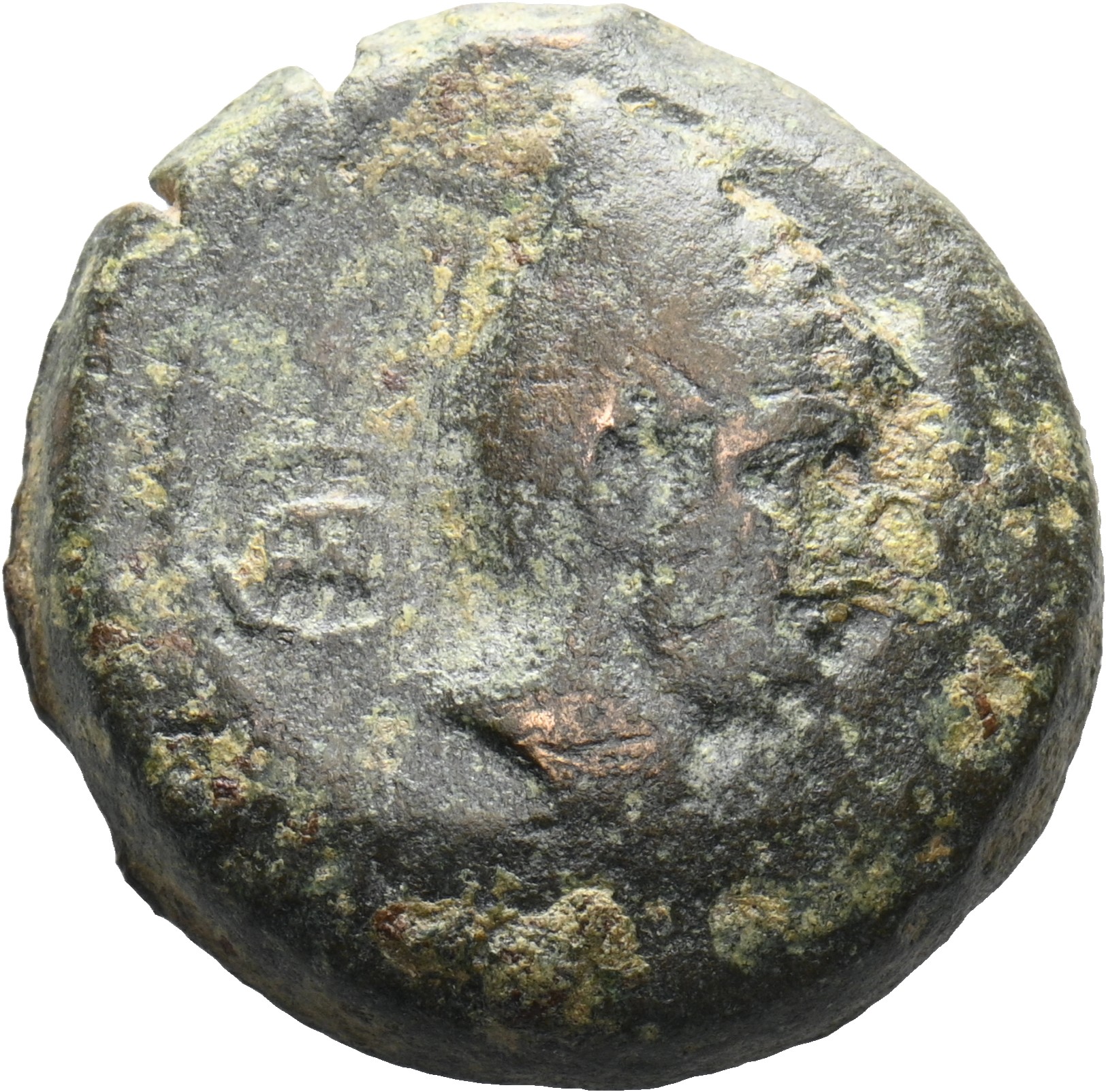 HOUGHTON Seleucid Coins (part 1) 269.1 Seleucus I obverse, Diademed head of ruler right, wearing taenia (no diadem ends)