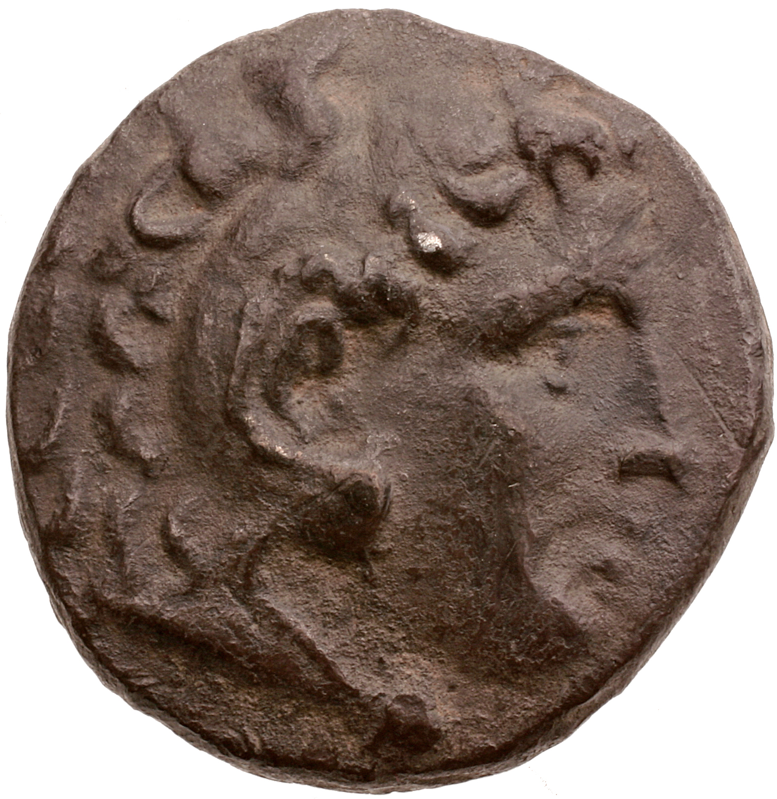 HOUGHTON Seleucid Coins (part 1) 3.3b Seleucus I obverse, Beardless head of Heracles right wearing lion skin headdress