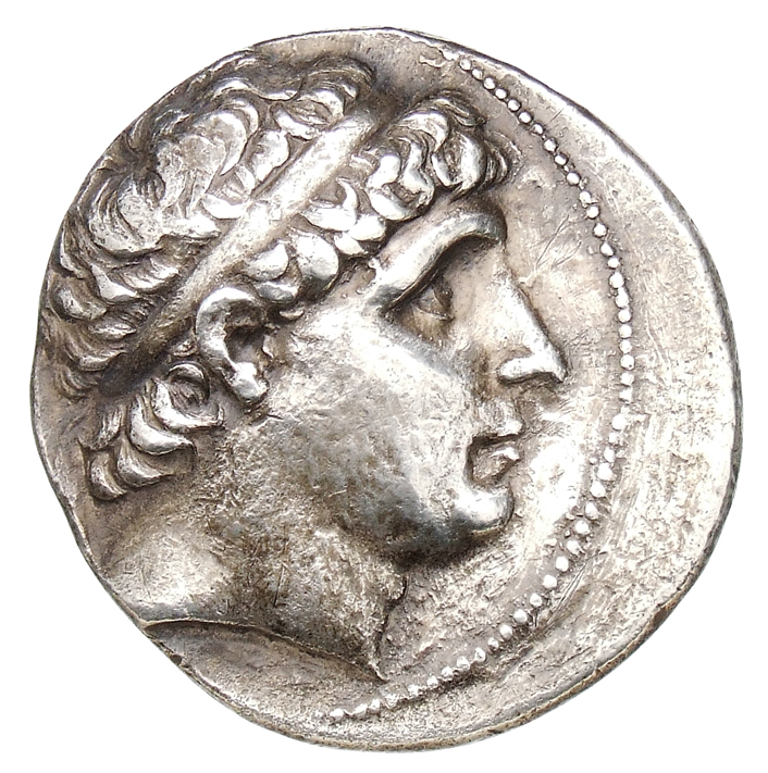 HOUGHTON Seleucid Coins (part 1) 324c Antiochus I obverse, Diademed head of Antiochus I right