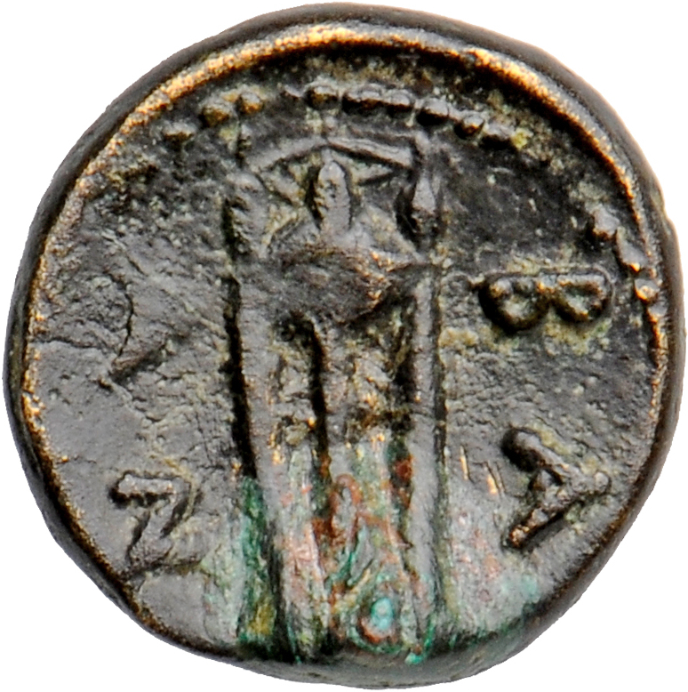 HOUGHTON Seleucid Coins (part 1) 337b Antiochus I reverse, Tripod