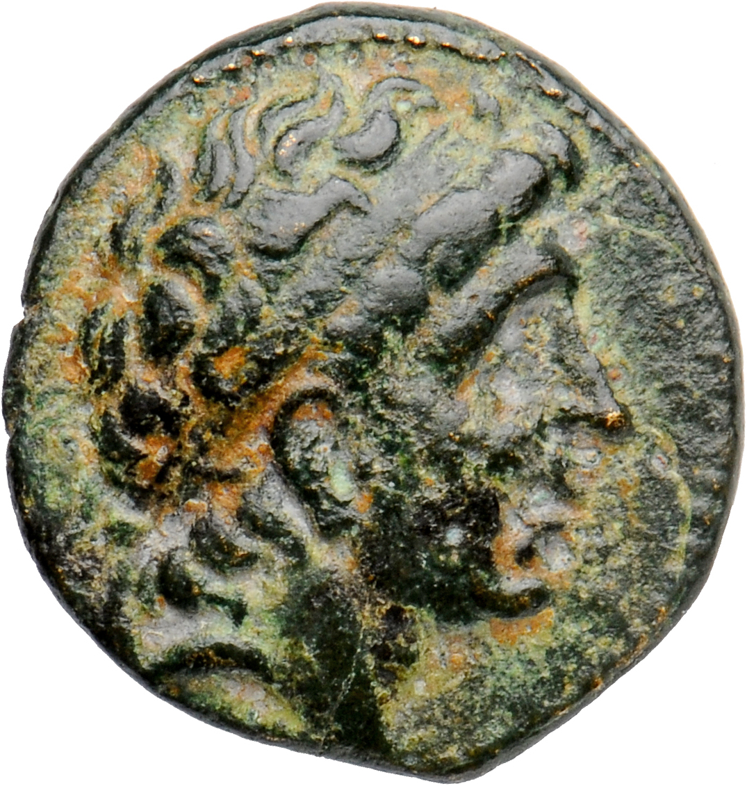 HOUGHTON Seleucid Coins (part 1) 351.1a Antiochus I obverse, Diademed head of Antiochus I right