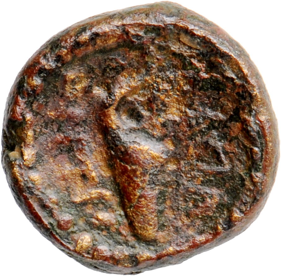 HOUGHTON Seleucid Coins (part 1) 373 Antiochus I reverse, Bow in case