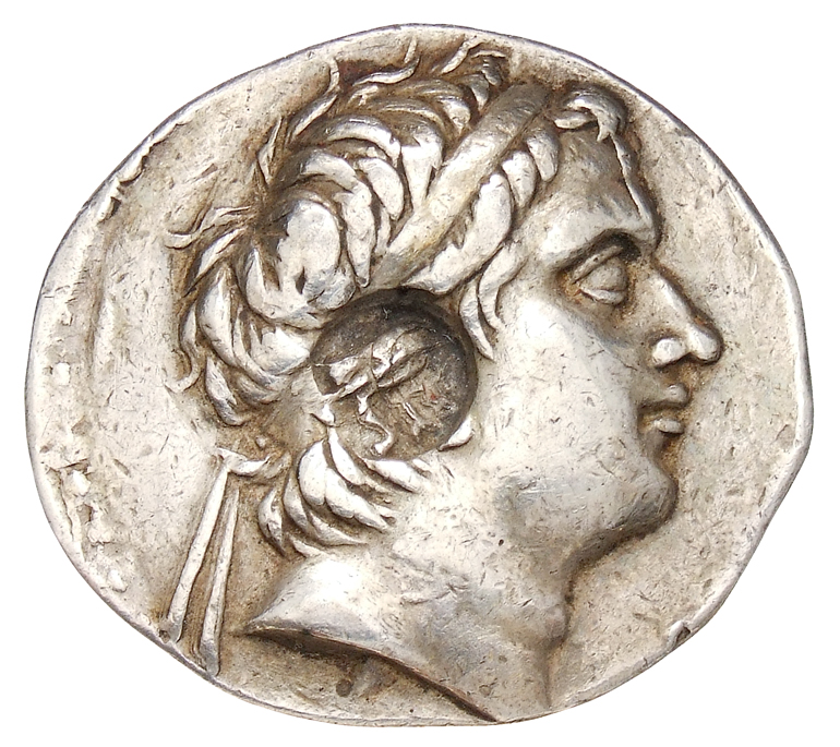 HOUGHTON Seleucid Coins (part 1) 996 Antiochus III obverse, Diademed head of Antiochus III right (Type Cii)