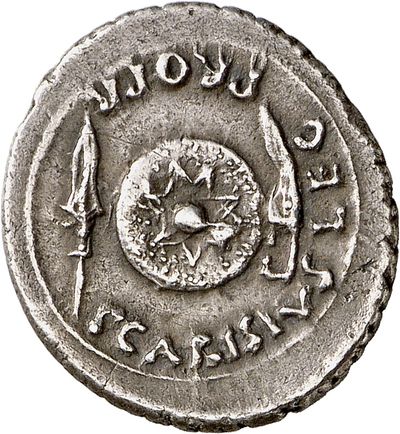 RIC I (second edition) Augustus 2A, Denarius