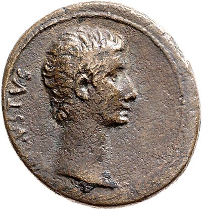 RIC I (second edition) Augustus 502