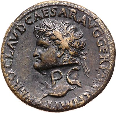 RIC I (second edition) Nero 410