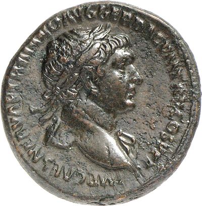 RIC II Trajan 479 (sestertius)
