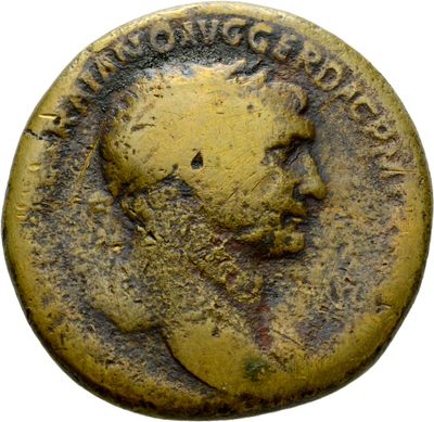 RIC II Trajan 486 (sestertius)