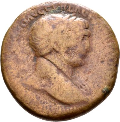 RIC II Trajan 489 (sestertius)