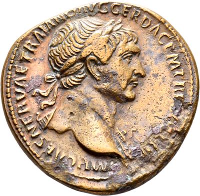 RIC II Trajan 503 (sestertius)