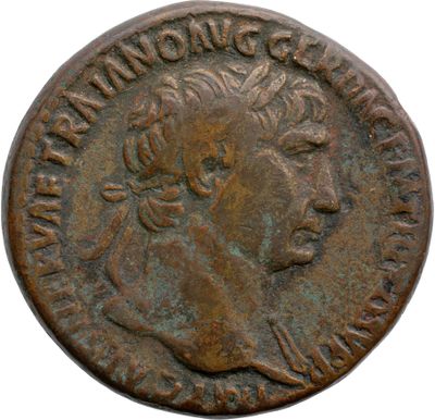 RIC II Trajan 510 (sestertius)