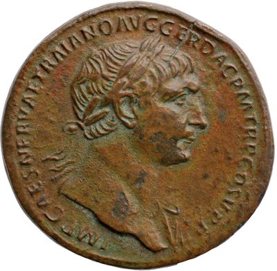 RIC II Trajan 549 (sestertius)