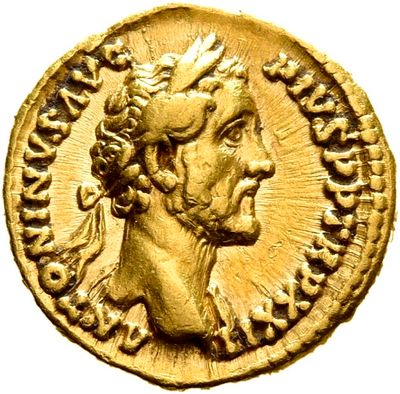 RIC III Antoninus Pius 292A (aureus)