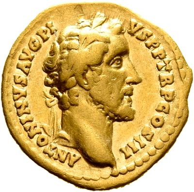 RIC III Antoninus Pius 75c (aureus)