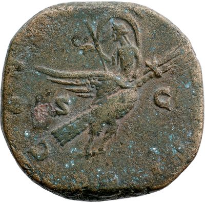 RIC III Marcus Aurelius 1702, Sestertius