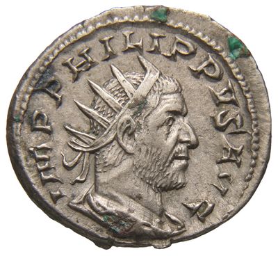 RIC IV Philip I 19: Subtype 2