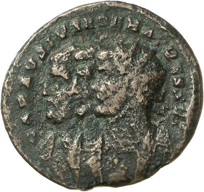 RIC V Carausius issuing for Diocletian/Maximian 1