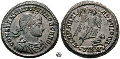 RIC VII Ticinum 50